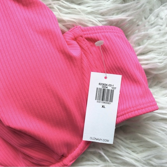 NWT Old Navy Underwire Rib Knit Bikini Top - Picture 12 of 14